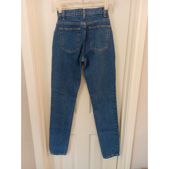 Nwt Women's American Apparel The High Waist Jean Medium Wash Size 24 - Picture 7 of 11
